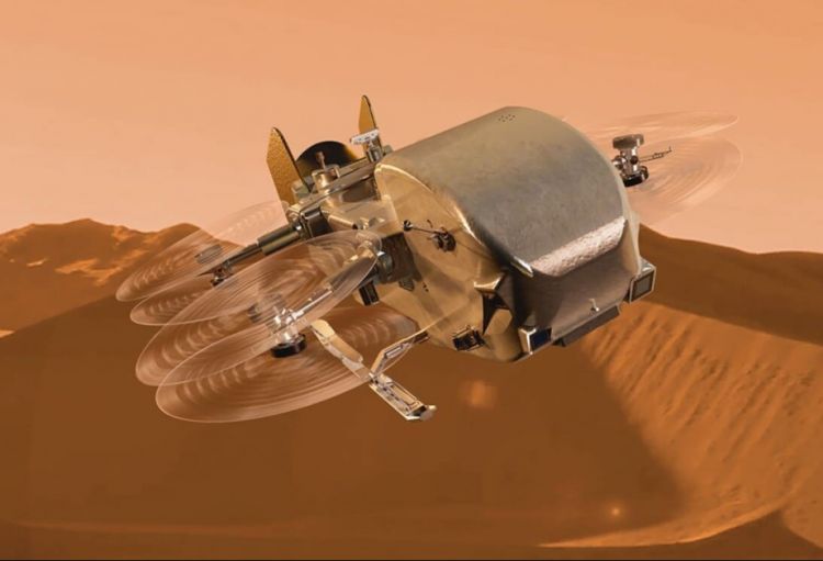 ABŞ-də Saturn planetinin peyki üçün “Dragonfly” dronunun hazırlanmasına başlanılıb