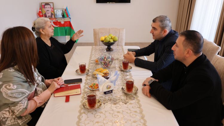 Laçında şəhid ailələri ziyarət olunub <font color=red> - VİDEO</font>