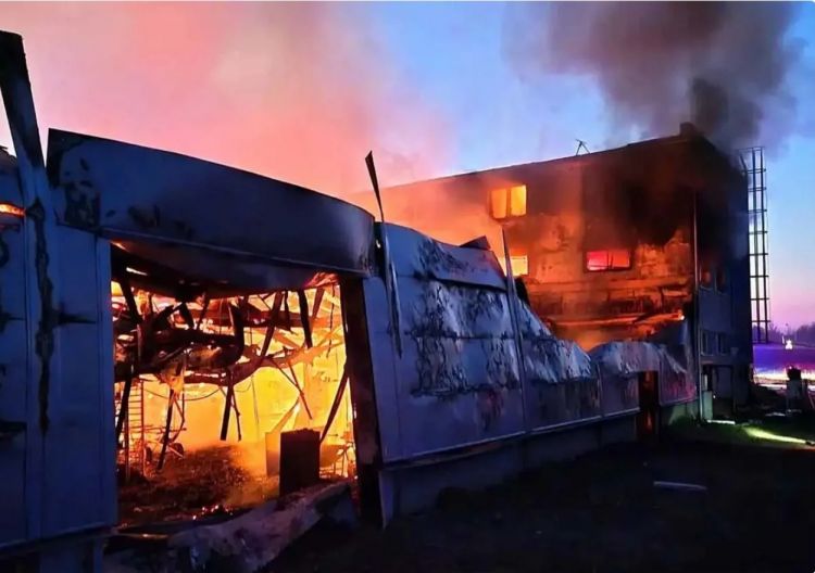 Çexiyada İsraillə əlaqəli müdafiə sənayesi müəssisəsində yanğın baş verib