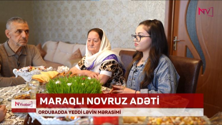 ORDUBADDA YEDDİ LƏVİN MƏRASİMİ<font color=red> - VİDEO</font>