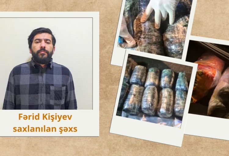 Lənkəranda 12 kiloqram narkotik vasitə qanunsuz dövriyyədən çıxarılıb