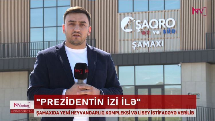 NTV XƏBƏR PREZİDENTİN İZİ İLƏ ŞAMAXIDA<font color=red> - VİDEO</font>
