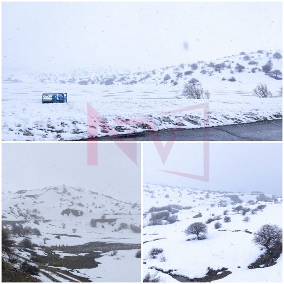 Naxçıvanın dağlıq ərazilərinə qar yağır