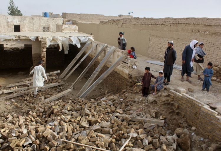 Əfqanıstanda daşqın nəticəsində 17 nəfər ölüb