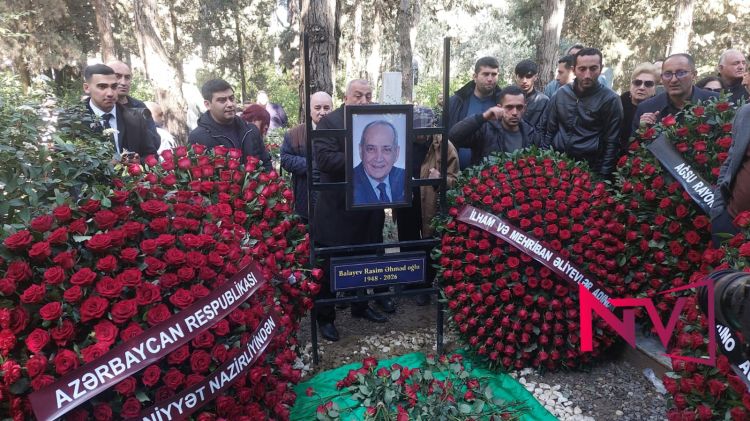 Xalq artisti Rasim Balayev Birinci Fəxri xiyabanda dəfn olunub