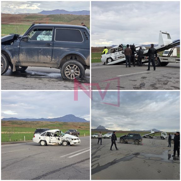 Naxçıvanda qəza baş verib, 3 nəfər xəsarət alıb