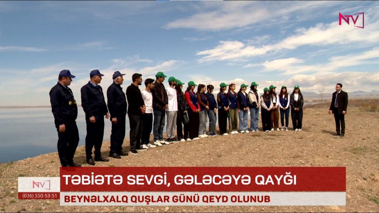 BEYNƏLXALQ QUŞLAR GÜNÜ QEYD OLUNUB<font color=red> - VİDEO</font>