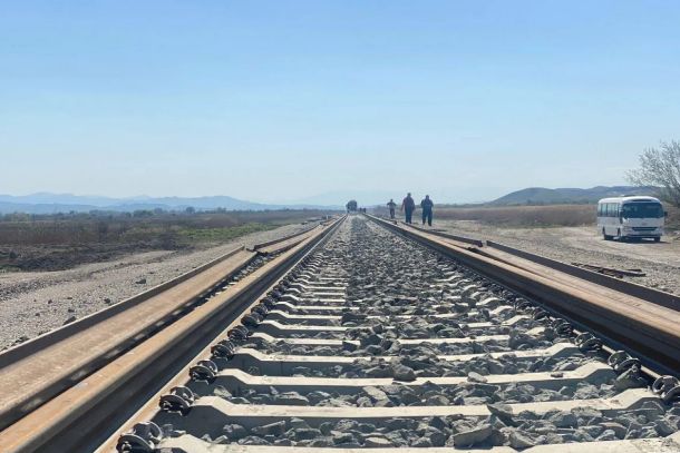 Ağdam-Xankəndi dəmir yolunda tikintinin təxminən 43 %-i tamamlanıb