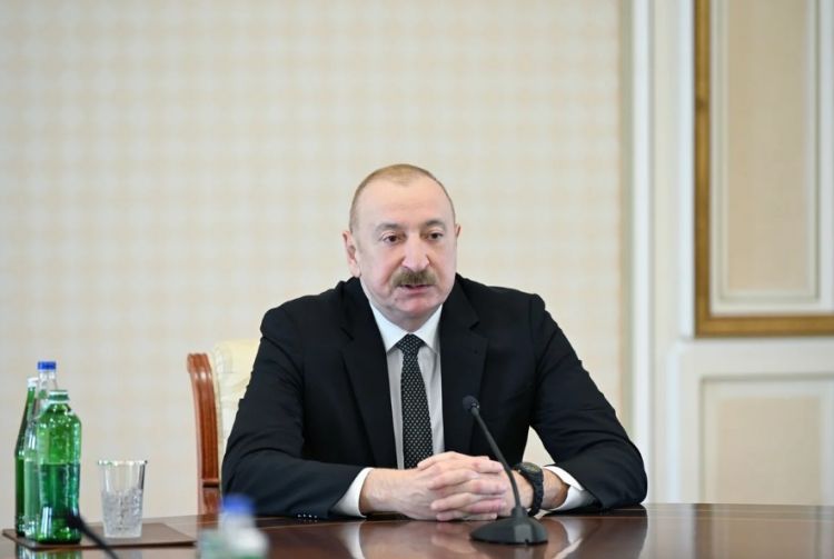 İlham Əliyev: Zəngəzur dəhlizində avtomobil yolunun 90 %-i, dəmir yolunun 70 %-i tamamlanıb