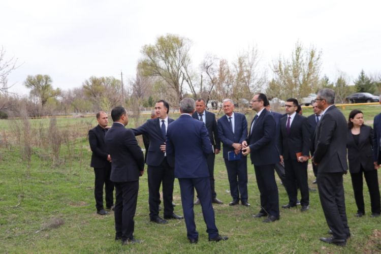 Nazir Məcnun Məmmədov Naxçıvanda təsərrüfatlara baş çəkib, su obyektlərinin vəziyyəti ilə tanış olub<font color=red> - FOTOLAR</font>