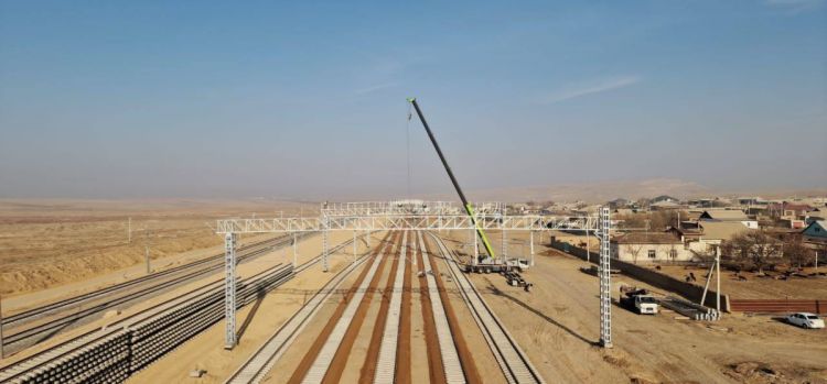 Qazaxıstan Orta dəhlizin əsas xəttinin tikintisini sürətləndirir