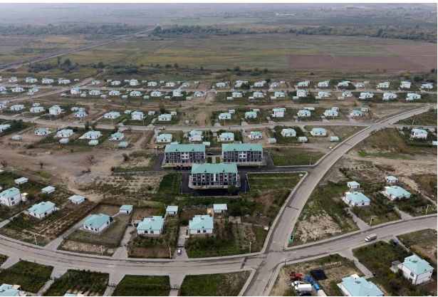 Zəngilan şəhərinin I yaşayış mərhələsində işlər bitib