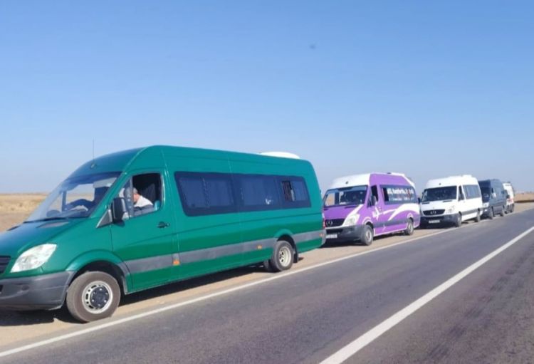 Növbəti köç karvanı Xocavənd şəhərinə çatıb