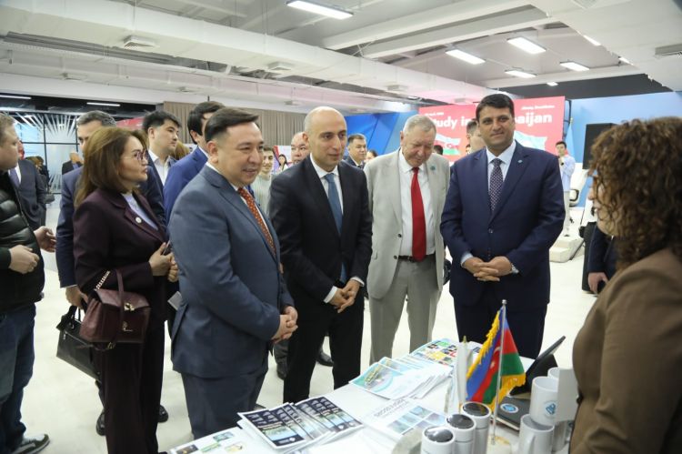 NDU “Study in Azerbaijan” təhsil sərgisində təmsil olunub, Qazaxıstanın bir sıra ali təhsil müəssisələri ilə əməkdaşlığa başlayıb<font color=red> - FOTOLAR</font>