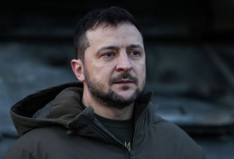 Ukrayna Prezidenti Yaxın Şərqdə atəşkəsi alqışlayıb