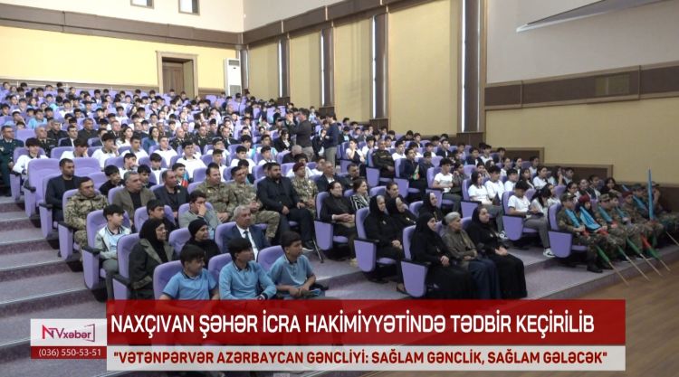  Naxçıvan şəhər İcra Hakimiyyətində tədbir keçirilib<font color=red> - VİDEO</font>