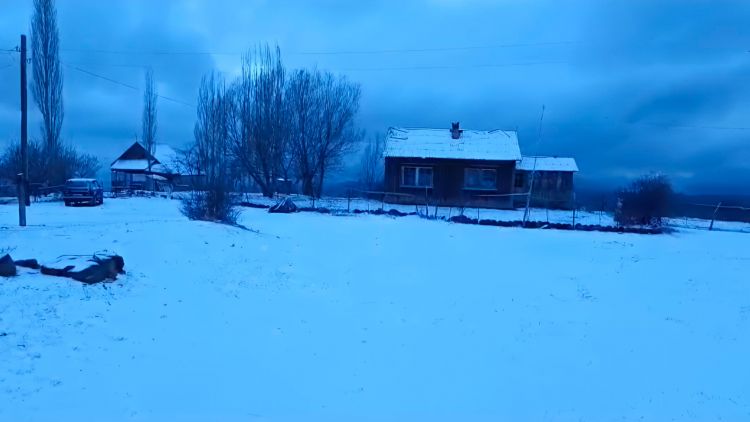 Naxçıvan Muxtar Respublikasının yüksək dağlıq ərazilərinə qar yağır