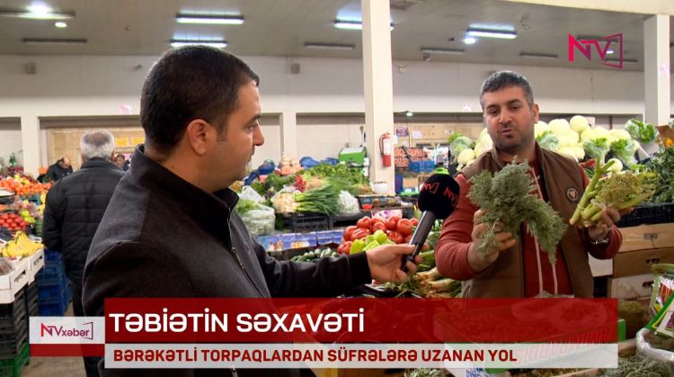 BƏRƏKƏTLİ TORPAQLARDAN SÜFRƏLƏRƏ UZANAN YOL - NAXÇIVAN BAZARINDA REPORTAJ<font color=red> - VİDEO</font>