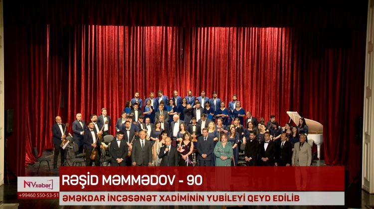 Naxçıvanda Əməkdar incəsənət xadimi Rəşid Məmmədovun yubileyi qeyd olunub<font color=red> - VİDEO</font>