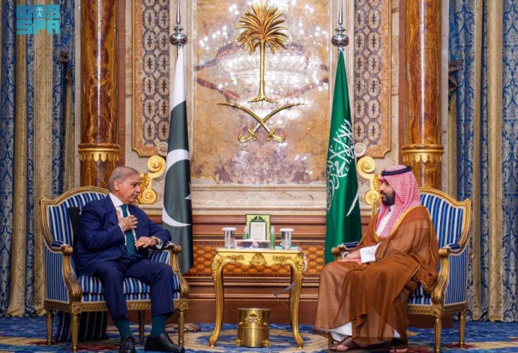 Səudiyyə Ərəbistanın vəliəhdi və Pakistanın Baş naziri Yaxın Şərq münaqişəsinin həlli yollarını müzakirə ediblər