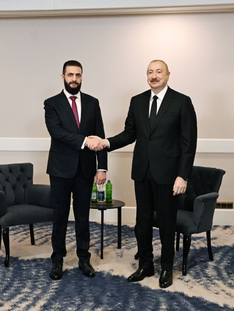 Prezident İlham Əliyevin Antalyada Suriyanın keçid dövrü Prezidenti ilə görüşü olub<font color='red'> - YENİLƏNİB</font><font color=red> - FOTOLAR</font>
