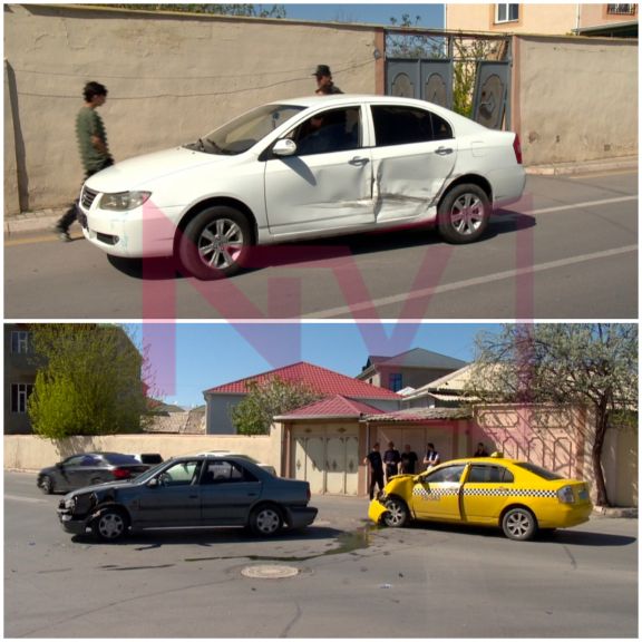 Naxçıvanda 3 avtomobilin iştirakı ilə yol-nəqliyyat hadisəsi baş verib