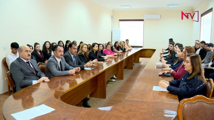 “Şəhərsalma və memarlığın gələcək perspektivləri” mövzusunda tədbir keçirilib<font color=red> - VİDEO</font>