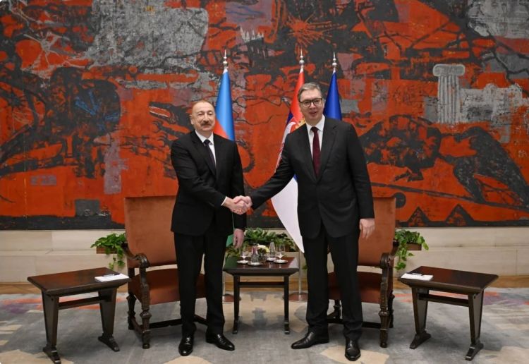 İlham Əliyevlə Aleksandar Vuçiç arasında telefon danışığı baş tutub