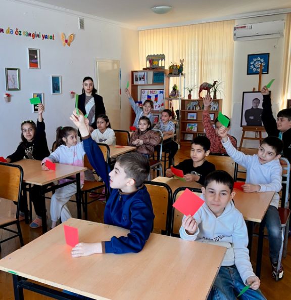 Leyla Əliyevanın təşəbbüsü ilə sosial xidmət müəssisələrinin uşaqları üçün sosial-emosional öyrənmə proqramı həyata keçirilir<font color=red> - FOTOLAR</font>