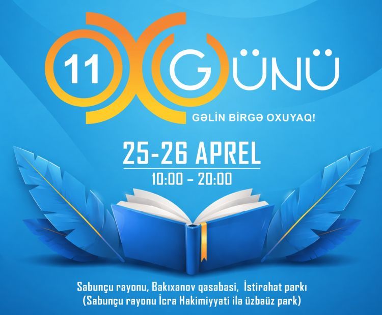 Bakıda “Oxu Günü–11 Kitab Festivalı” keçiriləcək
