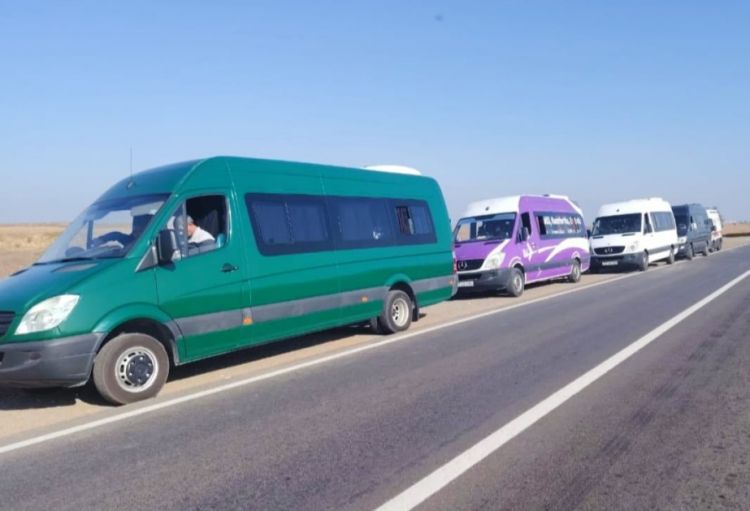 Qırmızı Bazar qəsəbəsinə 17 ailə yola salınıb