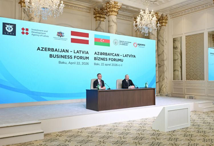 Bakıda Azərbaycan-Latviya biznes-forumu keçirilib