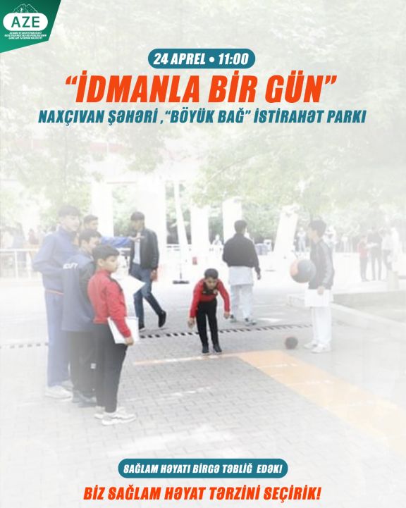 Naxçıvanda kütləvi idman tədbiri keçiriləcək