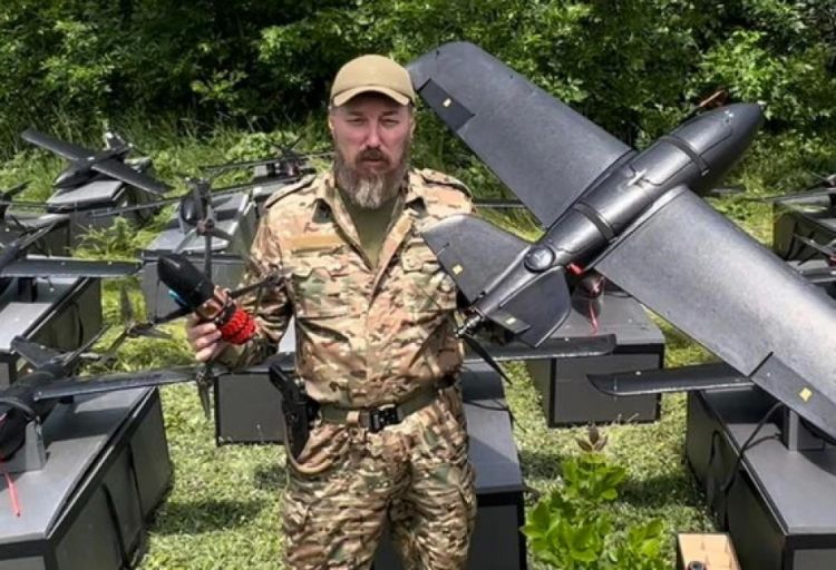 Ukrayna dronları Donetskdə Rusiya FTX-nin komanda məntəqəsini məhv edib