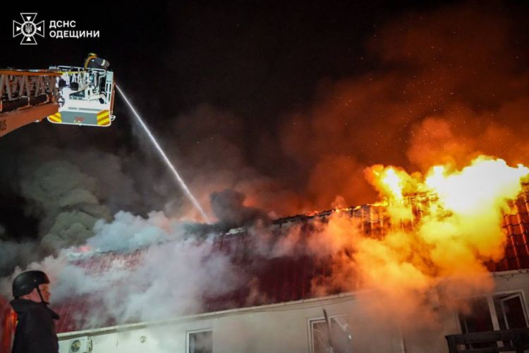 Odessaya dron hücumu olub, ölənlər və yaralılar var<font color=red> - FOTOLAR</font>