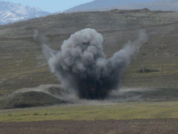 Xocalı rayonu sakini minaya düşüb, ayağından xəsarət alıb