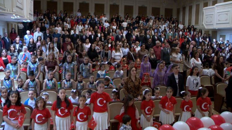 NAXÇIVANDA TÜRKİYƏNİN MİLLİ SUVERENLİK VƏ UŞAQ GÜNÜ QEYD OLUNUB<font color=red> - VİDEO</font>