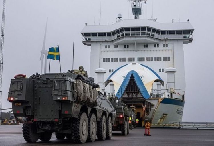 İsveçdə NATO ölkələrinin iştirakı ilə hərbi təlimlər başlanıb