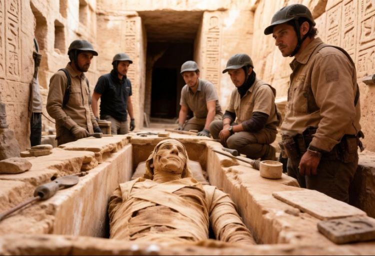 Qədim Misir mumiyasında “İliada”nın mətni olan papirus tapılib