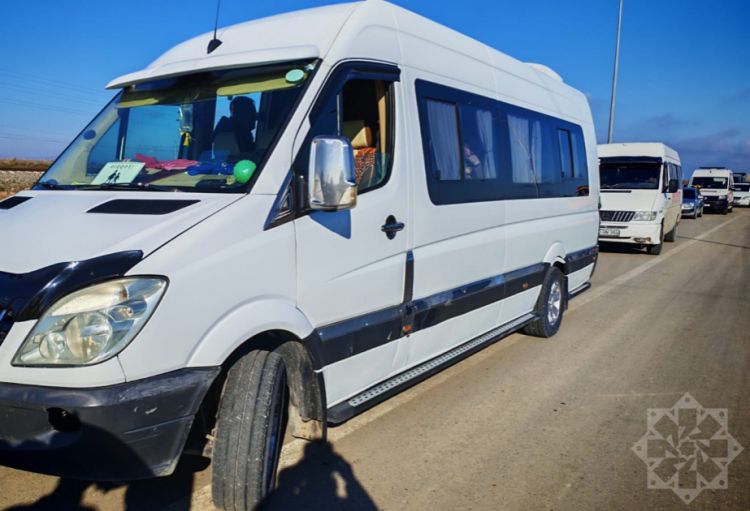 Xocalının Badara, Xanabad, Təzəbinə və Xanyurdu kəndlərinə növbəti köç karvanları yola salınıb