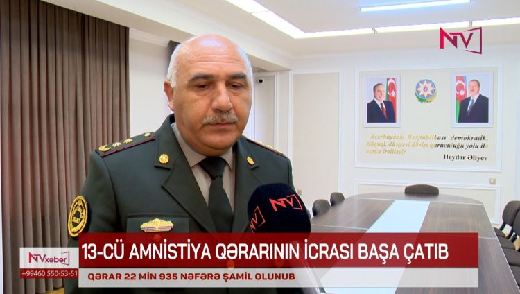 Naxçıvanda amnistiya aktının icrası yekunlaşıb<font color=red> - VİDEO</font>