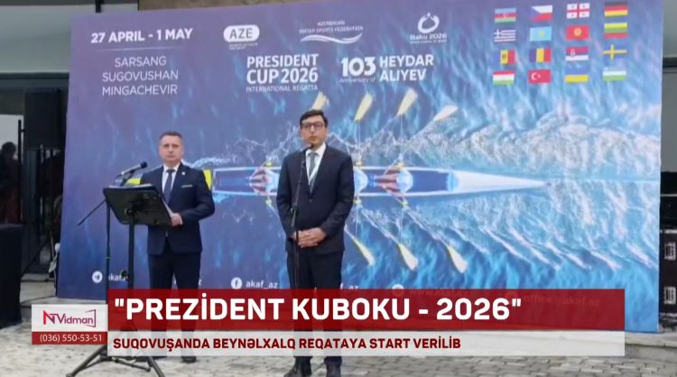 SUQOVUŞANDA BEYNƏLXALQ REQATAYA START VERİLİB<font color=red> - VİDEO</font>