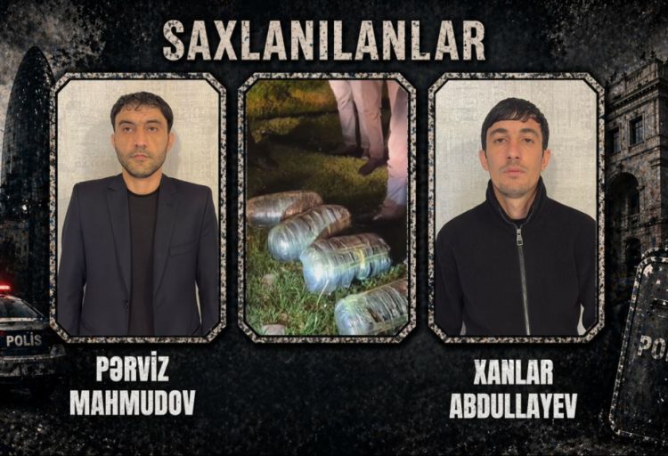 Oğuzda narkokuryerlərdən 13 kiloqramdan artıq marixuana aşkarlanıb