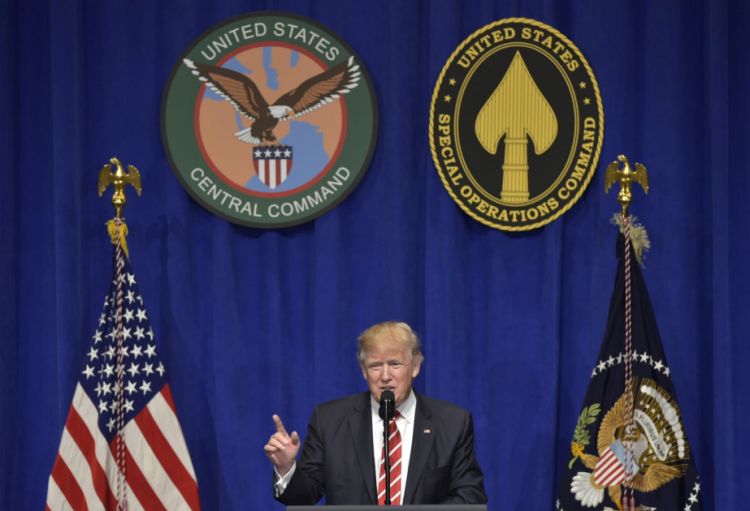 CENTCOM Trampı İrana qarşı hərbi əməliyyatların yeni variantları barədə məlumatlandıracaq