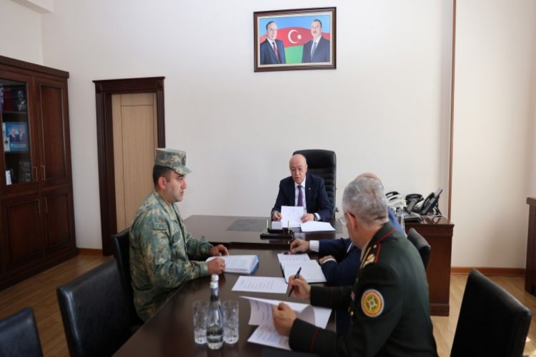 Kəmaləddin Heydərov Naxçıvanda vətəndaşları qəbul edib<font color=red> - FOTOLAR</font>