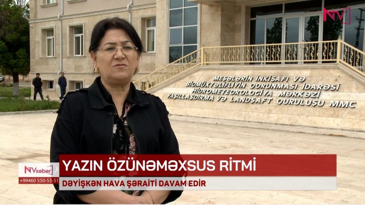 NAXÇIVANDA DƏYİŞKƏN HAVA ŞƏRAİTİ DAVAM EDİR<font color=red> - VİDEO</font>