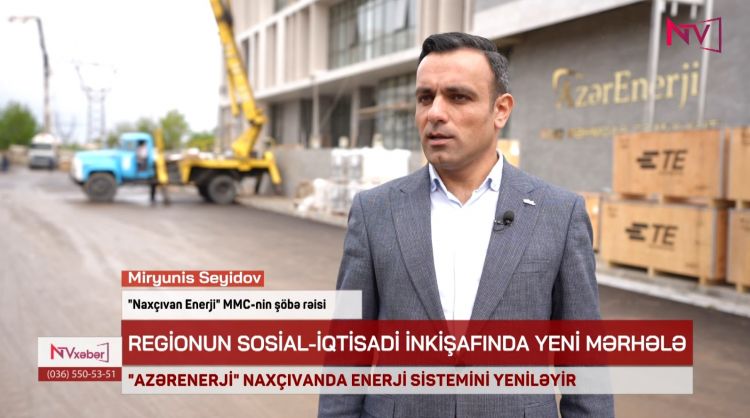 "AZƏRENERJİ" NAXÇIVANDA ENERJİ SİSTEMİNİ YENİLƏYİR<font color=red> - VİDEO</font>