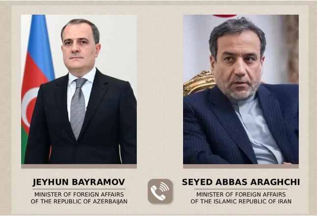 Bayramov və Əraqçi Yaxın Şərqdəki vəziyyəti müzakirə ediblər