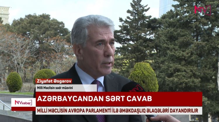 MİLLİ MƏCLİSİN AVROPA PARLAMENTİ İLƏ ƏMƏKDAŞLIQ ƏLAQƏLƏRİ DAYANDIRILIR<font color=red> - VİDEO</font>