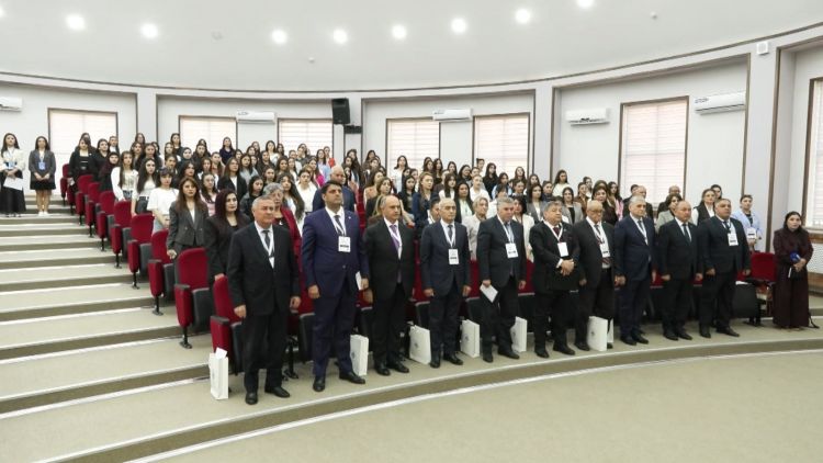 NDU-da “Çağdaş Azərbaycan dilinin aktual problemləri” mövzusunda IV Respublika Elmi Konfransı işə başlayıb<font color=red> - VİDEO</font>